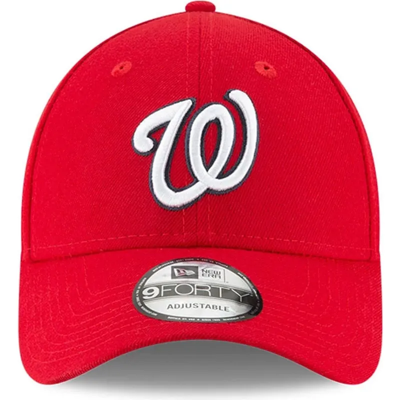 petten-gebogen-rood-verstelbare-band-9forty-the-league-van-washington-nationals-mlb-van-new-era petten-gebogen-rood-verstelbare-band-9forty-the-league-van-washington-nationals-mlb-van-new-era