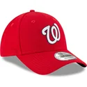 petten-gebogen-rood-verstelbare-band-9forty-the-league-van-washington-nationals-mlb-van-new-era