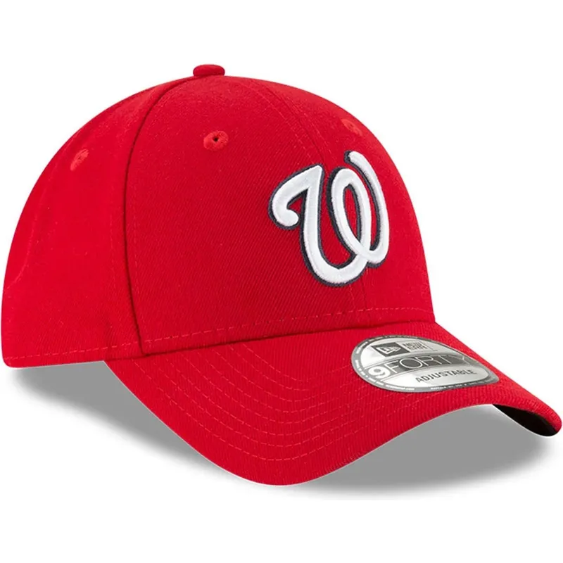 petten-gebogen-rood-verstelbare-band-9forty-the-league-van-washington-nationals-mlb-van-new-era petten-gebogen-rood-verstelbare-band-9forty-the-league-van-washington-nationals-mlb-van-new-era