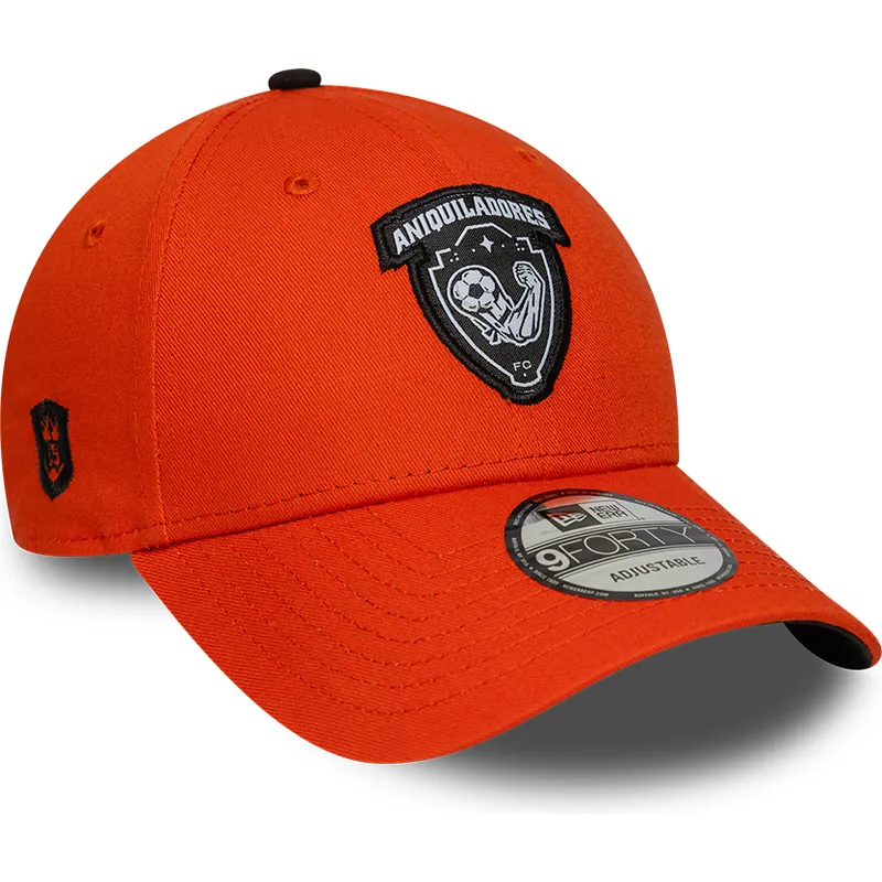 bojd-orange-justerbar-keps-9forty-core-fran-aniquiladores-fc-kings-league-av-new-era