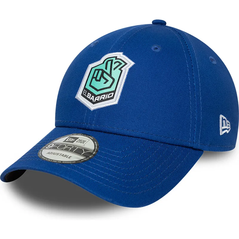 petten-gebogen-blauw-verstelbare-band-9forty-core-van-el-barrio-kings-league-van-new-era