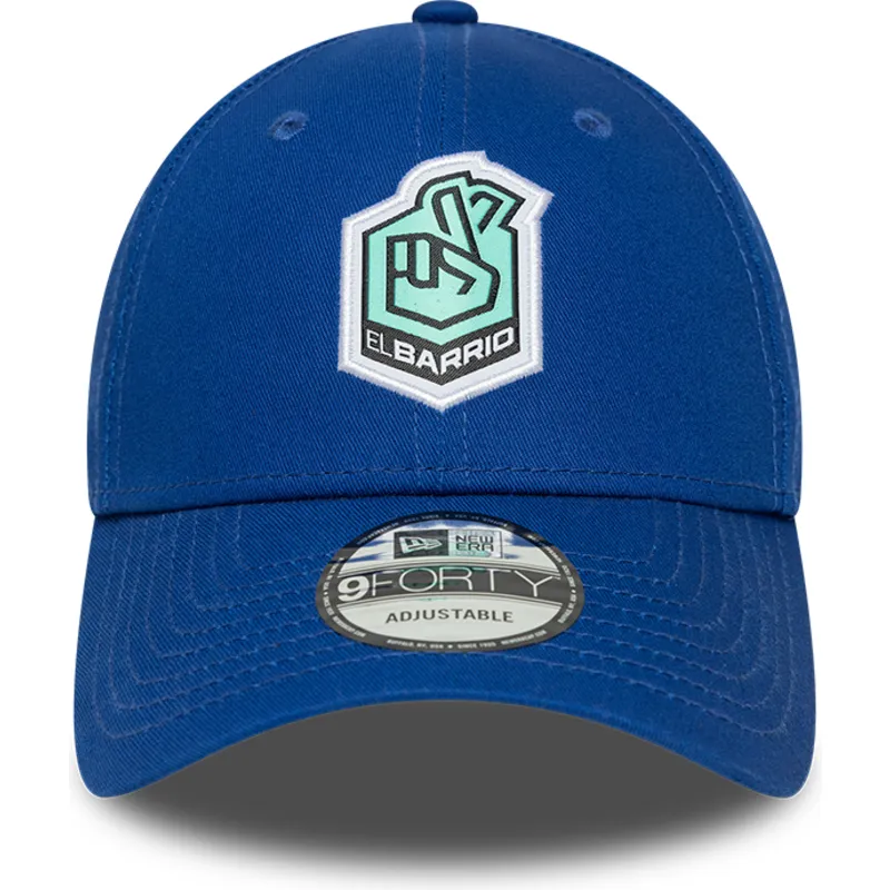 petten-gebogen-blauw-verstelbaar-9forty-core-van-el-barrio-kings-league-van-new-era petten-gebogen-blauw-verstelbaar-9forty-core-van-el-barrio-kings-league-van-new-era