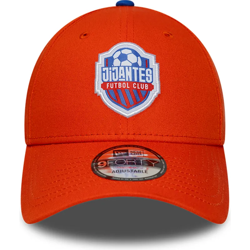 justerbar-orange-buet-kasket-9forty-core-fra-jijantes-fc-kings-league-fra-new-era
