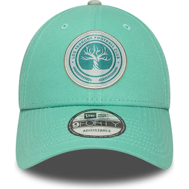 cappellino-curvo-verde-regolabile-9forty-core-de-los-troncos-fc-kings-league-di-new-era