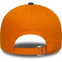 petten-gebogen-oranje-verstelbaar-9forty-core-van-saiyans-fc-kings-league-van-new-era