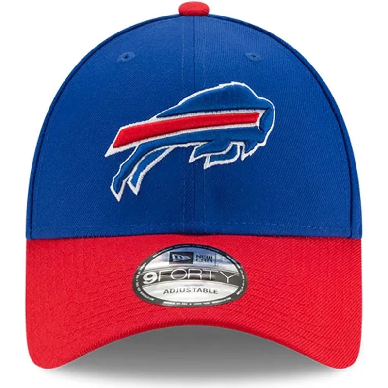 justerbar-bla-og-rod-buet-kasket-9forty-the-league-fra-buffalo-bills-nfl-af-new-era