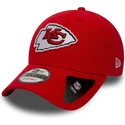 cappellino-visiera-curva-rosso-regolabile-9forty-the-league-di-kansas-city-chiefs-nfl-di-new-era