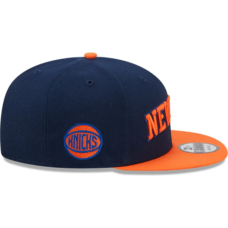 petten-plat-marineblauw-snapback-9fifty-statement-van-new-york-knicks-nba-van-new-era