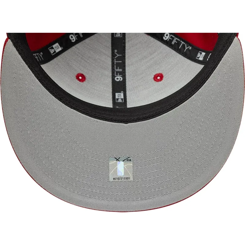 czerwona-plaska-czapka-snapback-9fifty-statement-miami-heat-nba-new-era