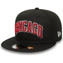 schwarze-snapback-kappe-9fifty-statement-der-chicago-bulls-nba-von-new-era