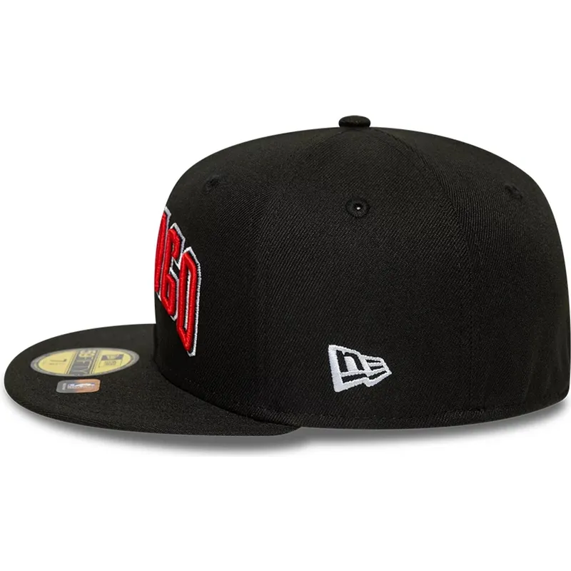 petten-plat-zwart-fitted-59fifty-statement-van-chicago-bulls-nba-van-new-era