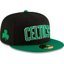 petten-plat-zwart-aangepast-59fifty-statement-van-boston-celtics-nba-van-new-era