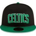 schwarze-und-grune-anliegende-flat-cap-59fifty-statement-der-boston-celtics-nba-von-new-era