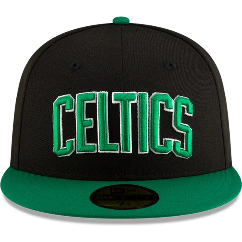 petten-plat-zwart-aangepast-59fifty-statement-van-boston-celtics-nba-van-new-era