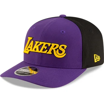 Gorra curva violeta y negra snapback 9SEVENTY Statement Stretch Snap de Los Angeles Lakers NBA de New Era