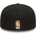 czarna-i-zielona-dopasowana-czapka-z-daszkiem-59fifty-classic-memphis-grizzlies-nba-new-era