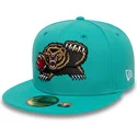 cappello-piatto-verde-chiuso-59fifty-classic-dei-memphis-grizzlies-nba-di-new-era