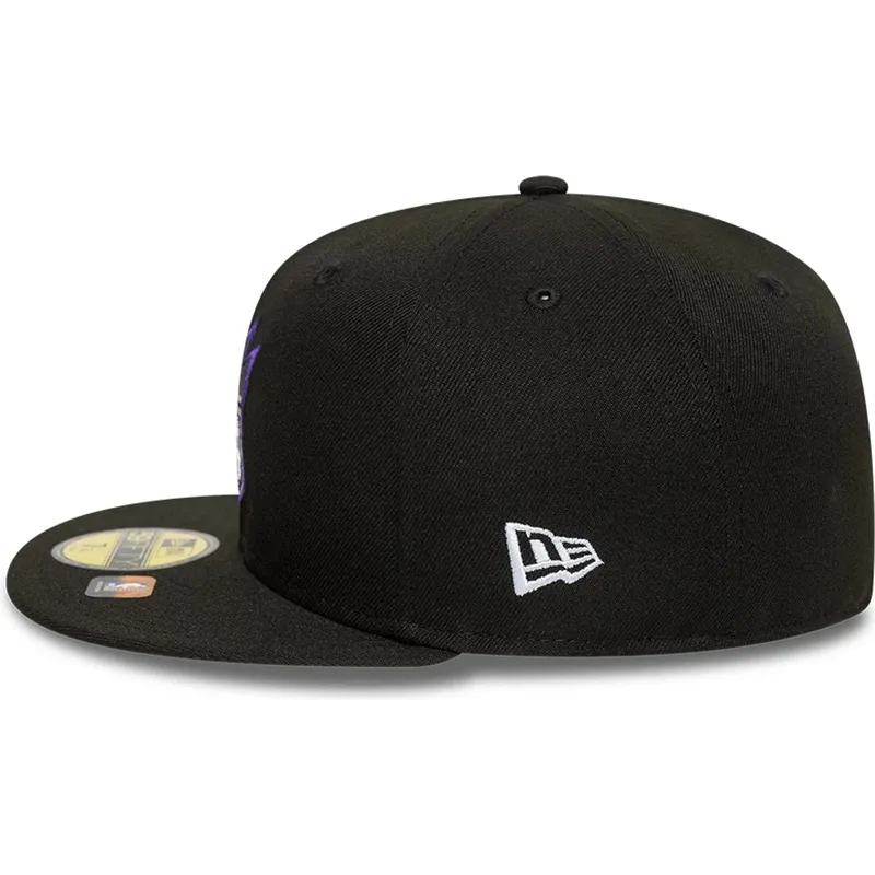 schwarze-enganliegende-59fifty-classic-flatcap-der-sacramento-kings-nba-von-new-era