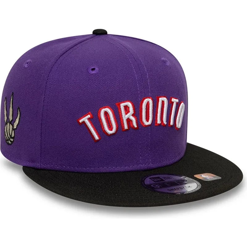 platt-keps-violett-och-svart-snapback-9fifty-classic-toronto-raptors-nba-fran-new-era