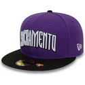 59fifty-classic-lila-och-svart-justerbar-platt-keps-fran-sacramento-kings-nba-av-new-era