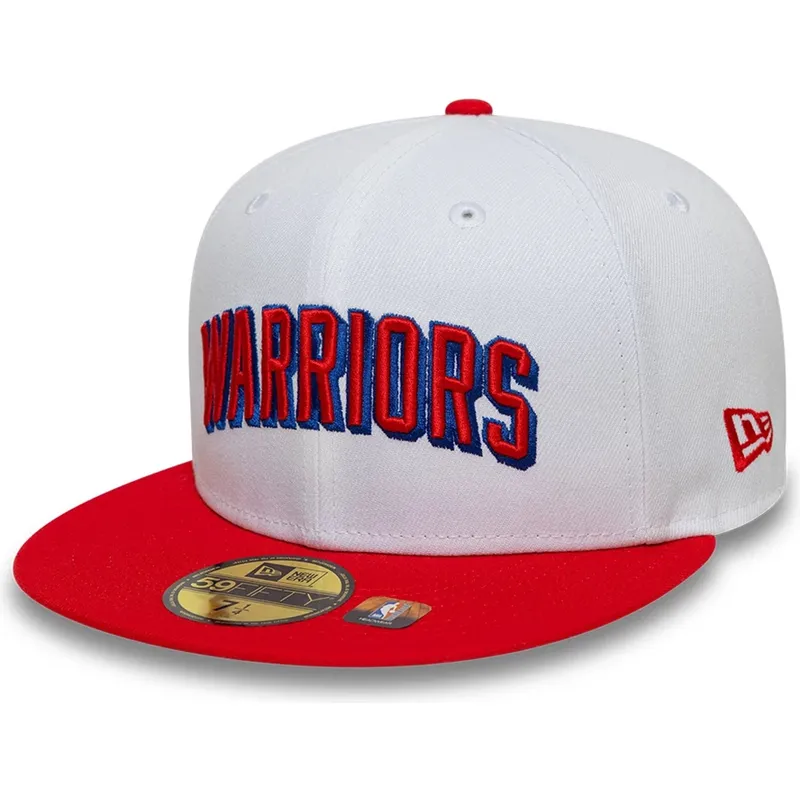 petten-plat-rood-aangepast-59fifty-classic-van-golden-state-warriors-nba-van-new-era