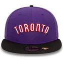 cappello-piatto-viola-e-nero-aderente-59fifty-classic-dei-toronto-raptors-nba-di-new-era