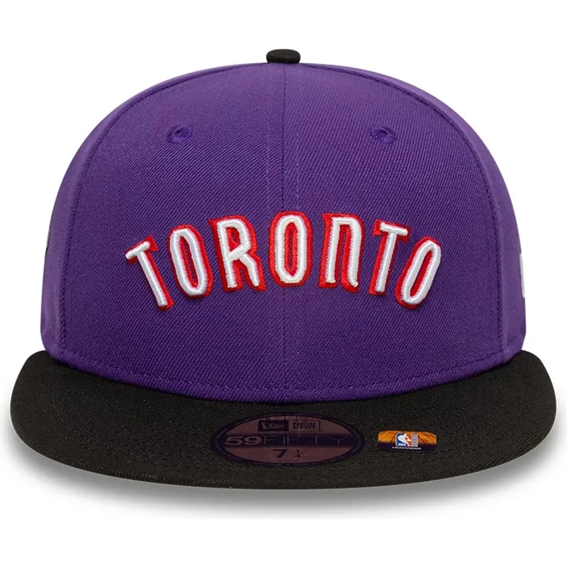 platt-keps-lila-och-svart-justerad-59fifty-classic-toronto-raptors-nba-fran-new-era