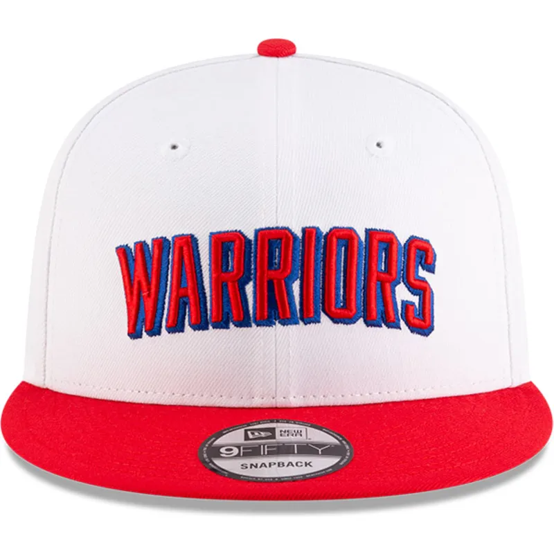 golden-state-warriors-nba-new-era-9fifty-classic-hvid-og-rod-snapback-flad-kasket
