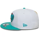 casquette-plate-blanche-et-verte-snapback-9fifty-classic-memphis-grizzlies-nba-new-era