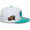 new-era-flat-brim-9fifty-classic-memphis-grizzlies-nba-white-and-green-snapback-cap