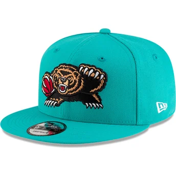 Cappellino verde snapback 9FIFTY Classic dei Memphis Grizzlies NBA di New Era