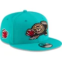cappellino-verde-snapback-9fifty-classic-dei-memphis-grizzlies-nba-di-new-era