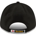 cappellino-visiera-curva-nero-regolabile-9forty-the-league-di-pittsburgh-steelers-nfl-di-new-era