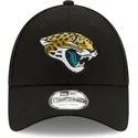 new-era-curved-brim-9forty-the-league-jacksonville-jaguars-nfl-adjustable-cap-schwarz