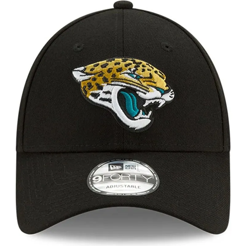 sort-justerbar-kurvet-kasket-9forty-the-league-fra-jacksonville-jaguars-nfl-fra-new-era