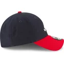 casquette-courbee-bleue-marine-et-rouge-ajustable-9forty-the-league-atlanta-braves-mlb-new-era