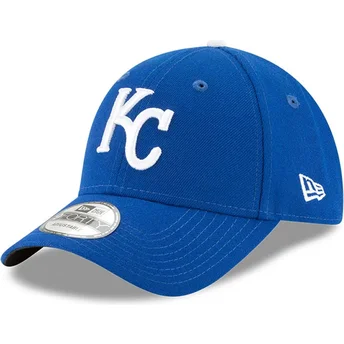 Niebieska regulowana czapka z zakrzywionym daszkiem 9FORTY The League Kansas City Royals MLB New Era