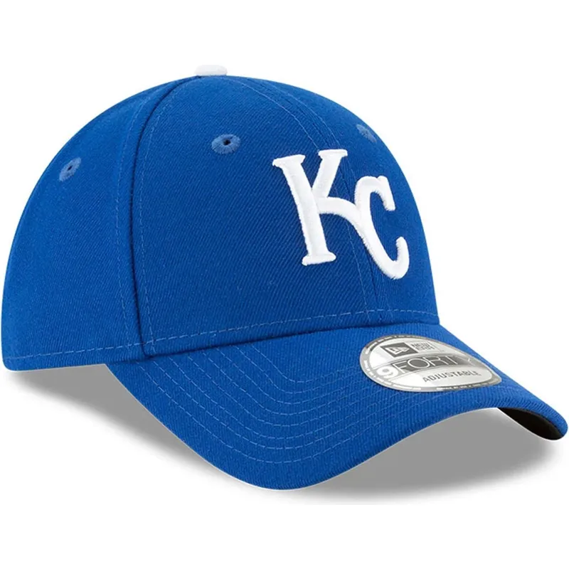 petten-gebogen-blauw-verstelbaar-9forty-the-league-van-kansas-city-royals-mlb-van-new-era petten-gebogen-blauw-verstelbaar-9forty-the-league-van-kansas-city-royals-mlb-van-new-era