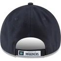 justerbar-marinebla-kurvet-kasket-9forty-the-league-fra-seattle-mariners-mlb-fra-new-era