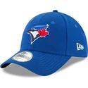 petten-gebogen-blauw-verstelbaar-9forty-the-league-van-toronto-blue-jays-mlb-van-new-era