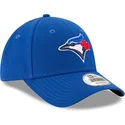 petten-gebogen-blauw-verstelbare-band-9forty-the-league-van-toronto-blue-jays-mlb-van-new-era