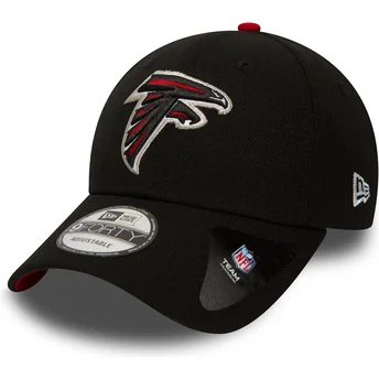 Schwarze verstellbare gebogene Kappe 9FORTY The League der Atlanta Falcons NFL von New Era