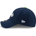 marineblaue-verstellbare-curved-cap-9forty-the-league-der-seattle-seahawks-nfl-von-new-era