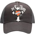 petten-gebogen-zwart-snapback-los-angeles-cross-van-ed-hardy