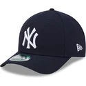 petten-gebogen-marineblauw-snapback-9forty-m-crown-player-replica-van-new-york-yankees-mlb-van-new-era