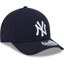 marinebla-buet-snapback-kasket-9forty-m-crown-player-replica-fra-new-york-yankees-mlb-fra-new-era
