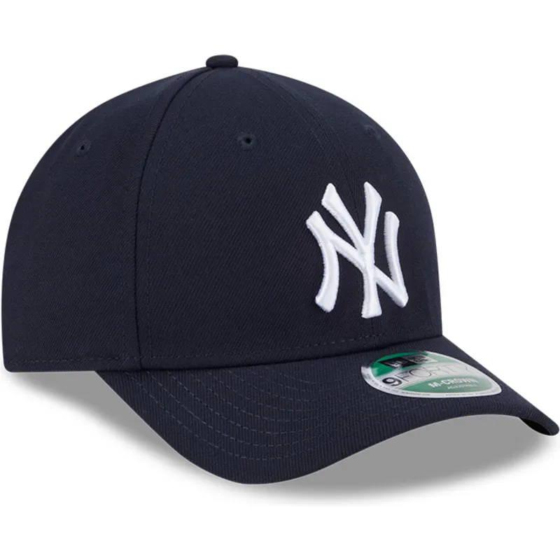 cappellino-visiera-curva-blu-marino-snapback-9forty-m-crown-player-replica-di-new-york-yankees-mlb-di-new-era