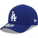 petten-gebogen-blauw-snapback-9forty-m-crown-player-replica-van-los-angeles-dodgers-mlb-van-new-era
