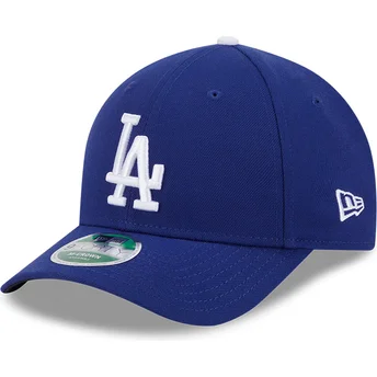 Petten gebogen blauw snapback 9FORTY M-Crown Player Replica van Los Angeles Dodgers MLB van New Era