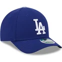 petten-gebogen-blauw-snapback-9forty-m-crown-player-replica-van-los-angeles-dodgers-mlb-van-new-era